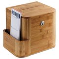 Safco Safco Products 4237NA Bamboo Suggestion Box; 10 x 8 x 14; Natural 4237NA